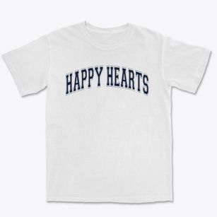 Happy Hearts Preschool And Kindergarten Varsity Arch Premium Heavyweight T-shirt