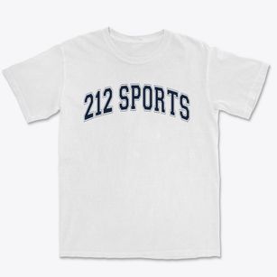 212 Sports Academy Varsity Arch Premium Heavyweight T-shirt