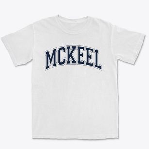 Mckeel Academy Central Varsity Arch Premium Heavyweight T-shirt