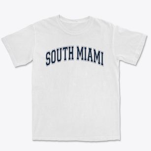 South Miami High School Varsity Arch Premium Heavyweight T-shirt