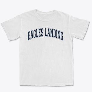 Eagles Landing Christian Academy Varsity Arch Premium Heavyweight T-shirt