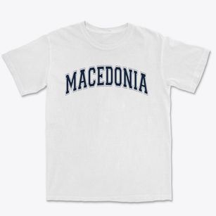 Macedonia Elementary School Varsity Arch Premium Heavyweight T-shirt