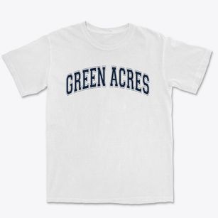 Green Acres Elementary School Varsity Arch Premium Heavyweight T-shirt