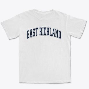 East Richland Elementary School Varsity Arch Premium Heavyweight T-shirt