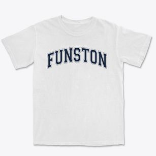 Funston Elementary School Varsity Arch Premium Heavyweight T-shirt