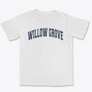 Willow Grove Elementary School Varsity Arch Premium Heavyweight T-shirt