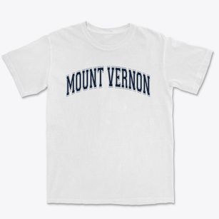 Mount Vernon Middle School Varsity Arch Premium Heavyweight T-shirt