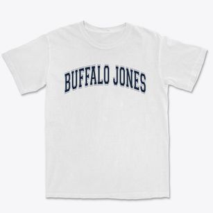 Buffalo Jones Elementary School Varsity Arch Premium Heavyweight T-shirt