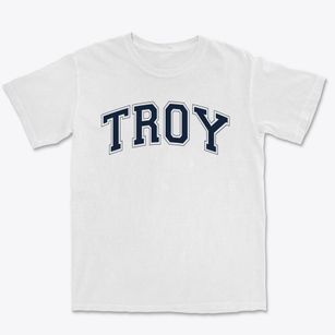 Troy Elementary School Varsity Arch Premium Heavyweight T-shirt
