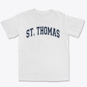 St. Thomas Varsity Arch Premium Heavyweight T-shirt