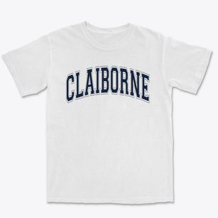 Claiborne Elementary School Varsity Arch Premium Heavyweight T-shirt