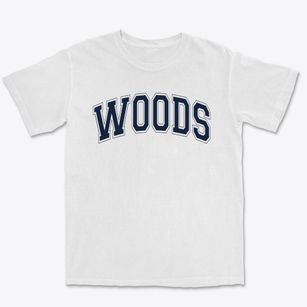 Woods Elementary School Varsity Arch Premium Heavyweight T-shirt