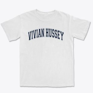 Vivian Hussey Primary School Varsity Arch Premium Heavyweight T-shirt