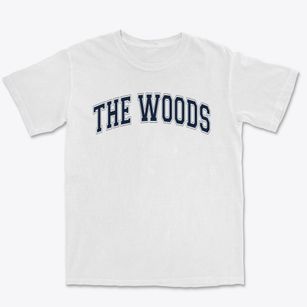 The Woods Academy Varsity Arch Premium Heavyweight T-shirt
