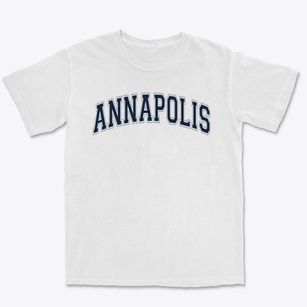 Annapolis Elementary School Varsity Arch Premium Heavyweight T-shirt