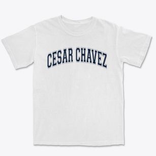 Cesar Chavez School Varsity Arch Premium Heavyweight T-shirt