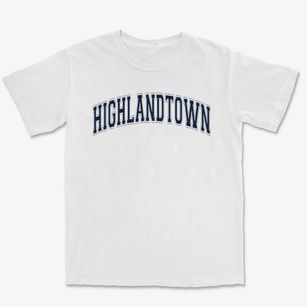 Highlandtown Elementary 215 Varsity Arch Premium Heavyweight T-shirt