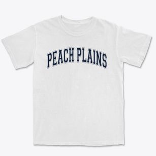 Peach Plains Elementary School Varsity Arch Premium Heavyweight T-shirt