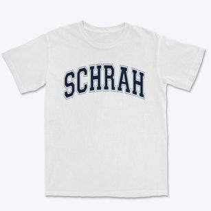 Schrah Elementary School Varsity Arch Premium Heavyweight T-shirt