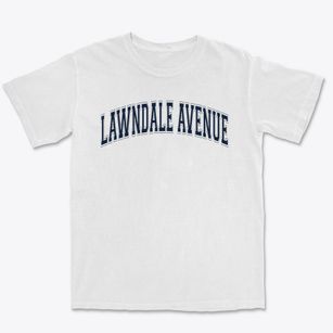 Lawndale Avenue Community Elementary Varsity Arch Premium Heavyweight T-shirt
