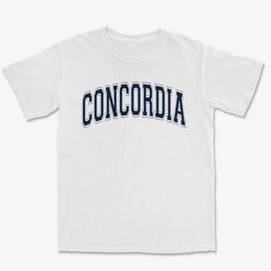 Concordia Academy - Bloomington Varsity Arch Premium Heavyweight T-shirt