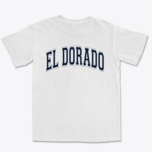 El Dorado High School Varsity Arch Premium Heavyweight T-shirt