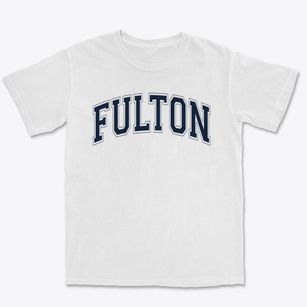 Fulton Middle School Varsity Arch Premium Heavyweight T-shirt