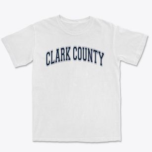 Clark County Middle School Varsity Arch Premium Heavyweight T-shirt