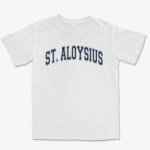 Saint Aloysius School Varsity Arch Premium Heavyweight T-shirt