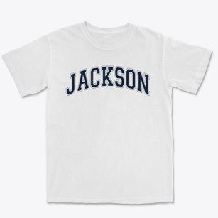 Jackson Middle School Varsity Arch Premium Heavyweight T-shirt