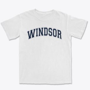 Windsor Elementary School Varsity Arch Premium Heavyweight T-shirt
