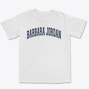 Barbara Jordan Elementary School Varsity Arch Premium Heavyweight T-shirt
