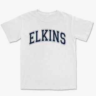 Elkins Elementary School Varsity Arch Premium Heavyweight T-shirt