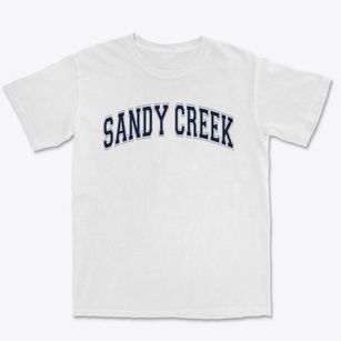 Sandy Creek School Varsity Arch Premium Heavyweight T-shirt