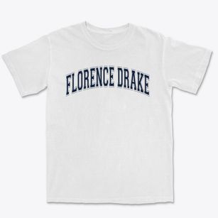Florence Drake Elementary School Varsity Arch Premium Heavyweight T-shirt
