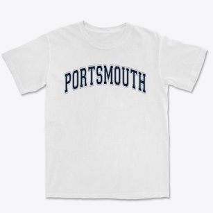 Portsmouth Middle School Varsity Arch Premium Heavyweight T-shirt