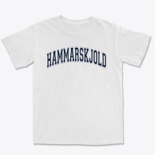 Hammarskjold Middle School Varsity Arch Premium Heavyweight T-shirt