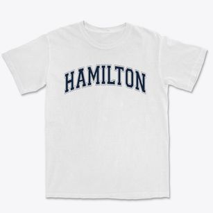 Hamilton Middle School Varsity Arch Premium Heavyweight T-shirt