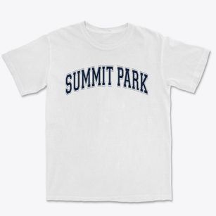 Summit Park Elementary School Varsity Arch Premium Heavyweight T-shirt