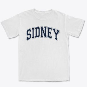 Sidney Middle School Varsity Arch Premium Heavyweight T-shirt