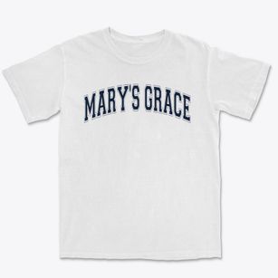 Mary's Grace School Varsity Arch Premium Heavyweight T-shirt