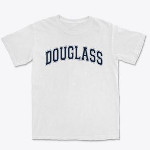 Douglass Elementary School Varsity Arch Premium Heavyweight T-shirt