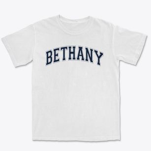 Bethany Christian School Varsity Arch Premium Heavyweight T-shirt