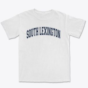 South Lexington Elementary School Varsity Arch Premium Heavyweight T-shirt