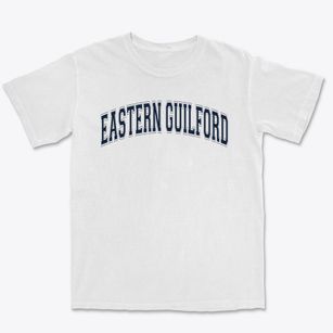 Eastern Guilford High School Varsity Arch Premium Heavyweight T-shirt