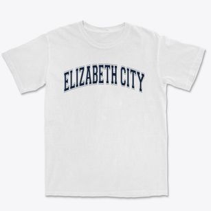 Elizabeth City Middle School Varsity Arch Premium Heavyweight T-shirt