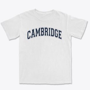 Cambridge Middle School Varsity Arch Premium Heavyweight T-shirt