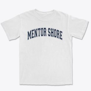 Mentor Shore Junior High School Varsity Arch Premium Heavyweight T-shirt