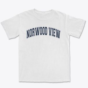 Norwood View Elementary School Varsity Arch Premium Heavyweight T-shirt