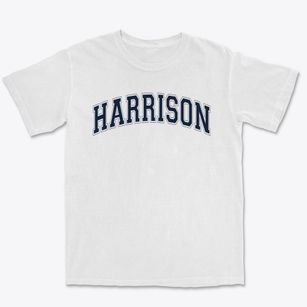 Harrison Elementary School Varsity Arch Premium Heavyweight T-shirt